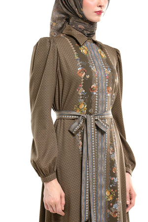 Ciao Bella Loose Dress - Brown