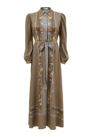 Ciao Bella Loose Dress - Brown