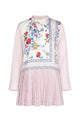 Ciao Bella Pleated Blouse - Blush