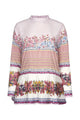 Ciao Bella Pleated Blouse - Pink