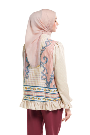 Ciao Bella Ruffled Shirt - Blush