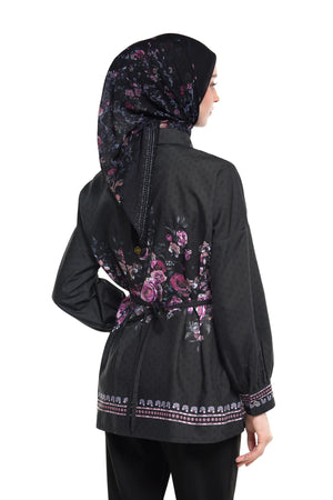 Ciao Bella Wrap Shirt - Black