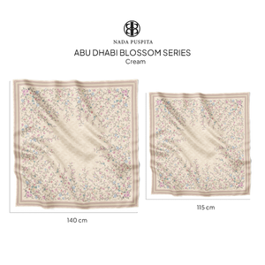 Abu Dhabi Blossom Series Large - Cream