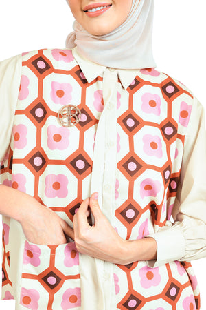 Calluna Shirt With Pocket - Orange
