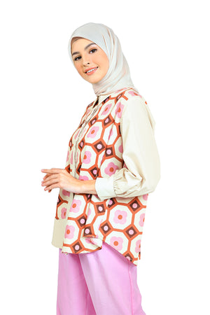 Calluna Shirt With Pocket - Orange