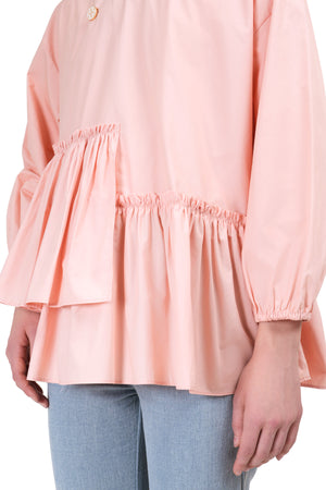 Camilla Ruffle Blouse - Pink