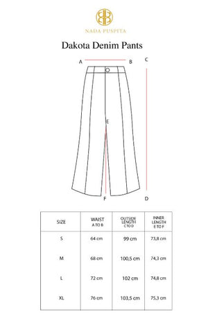 Dakota Denim Pants - Dark Indigo