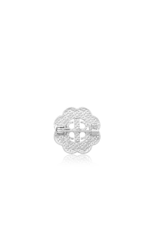 Aurora Pin Brooch - Silver