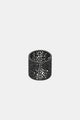 Chiara Ring Brooch - Black