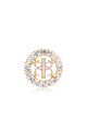 Cirra Crystal Brooch - Gold