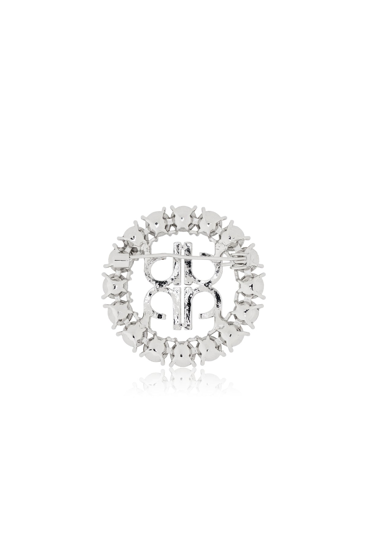 Cirra Crystal Brooch - Silver