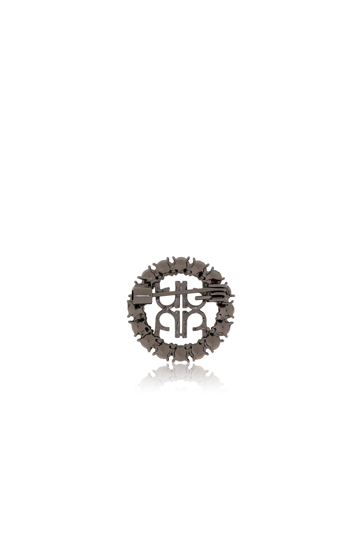 Cirra Pin Brooch - Black