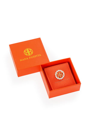 Cirra Pin Brooch - Gold