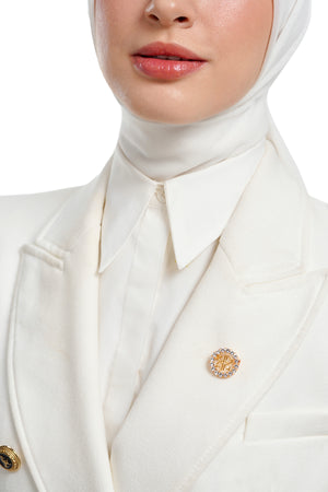 Cirra Pin Brooch - Gold