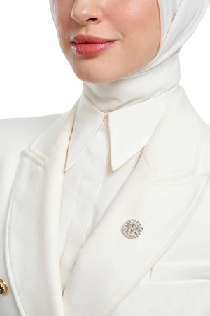 Cirra Pin Brooch - Silver
