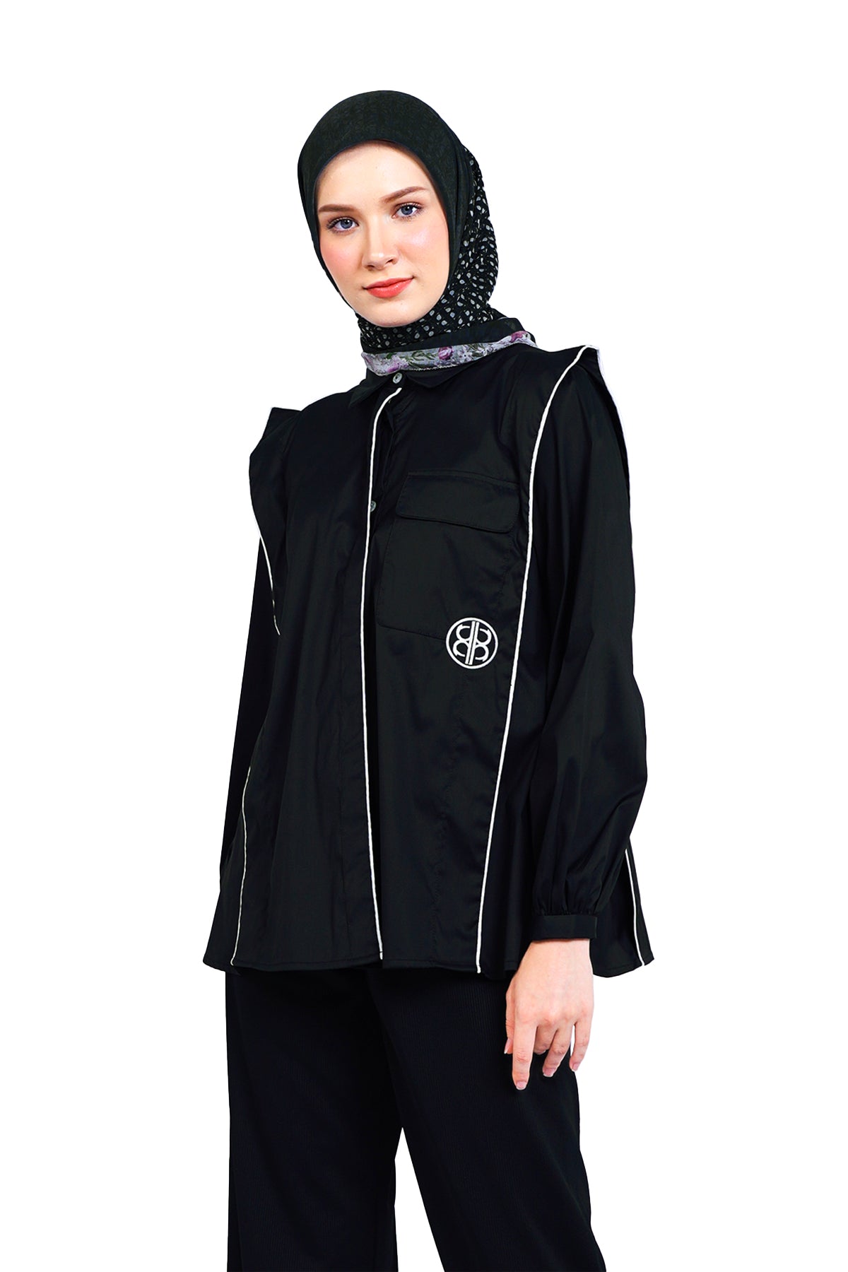 Clemira Details Shirt - Black