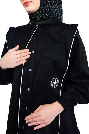 Clemira Details Shirt - Black