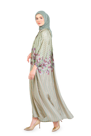 Clemira Kaftan Dress - Beige
