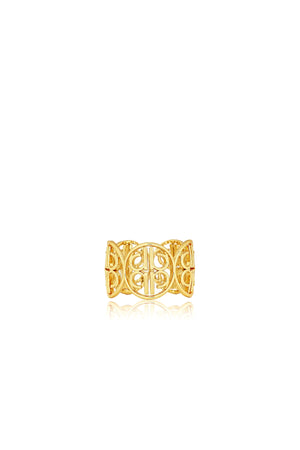 Cleo Ring Brooch - Gold