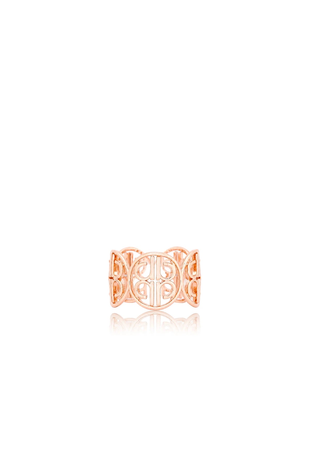 Cleo Ring Brooch - Rose Gold
