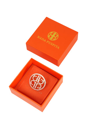 Colette Ring Brooch - Ever Rose