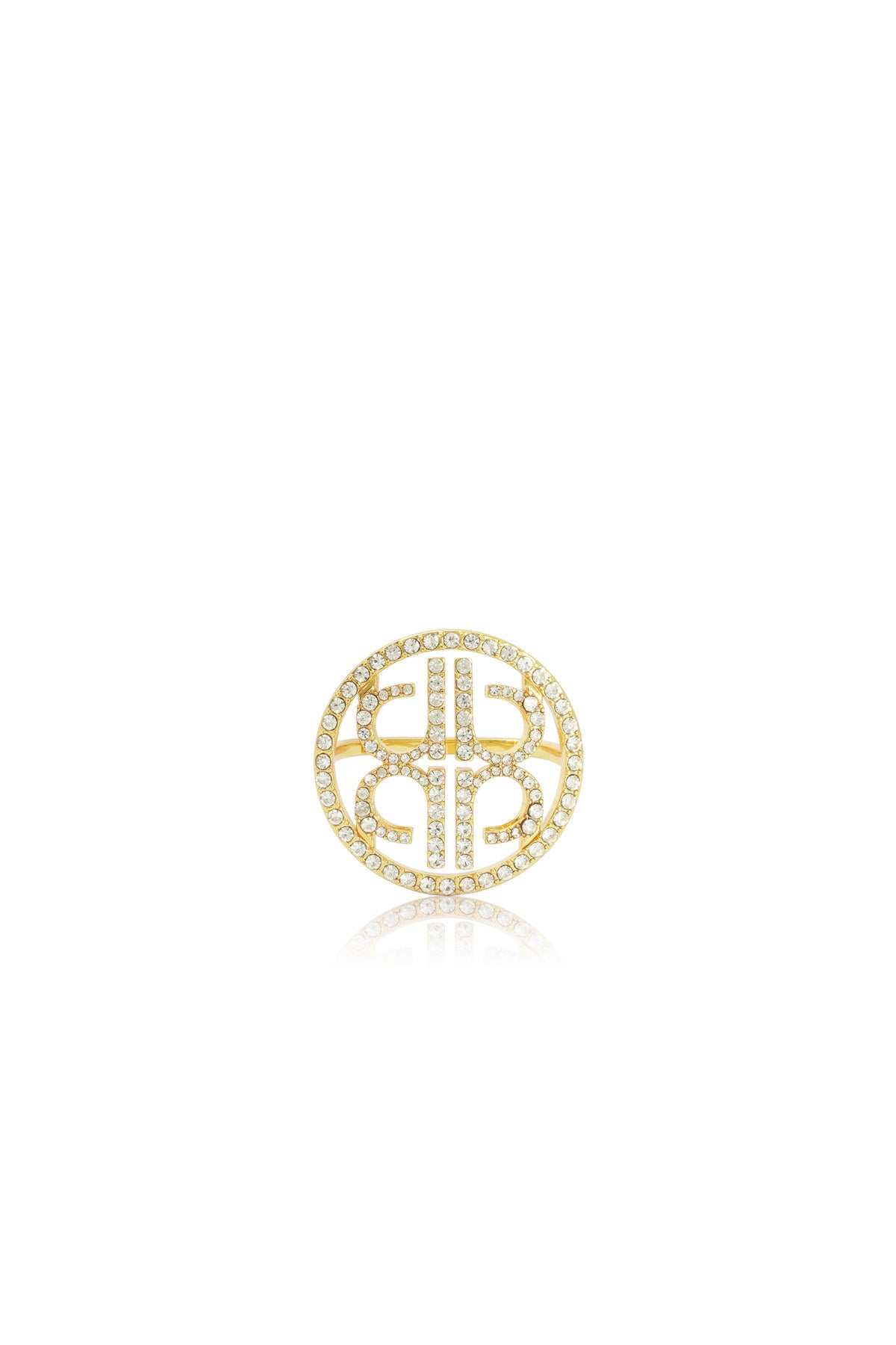 Colette Ring Brooch - Gold