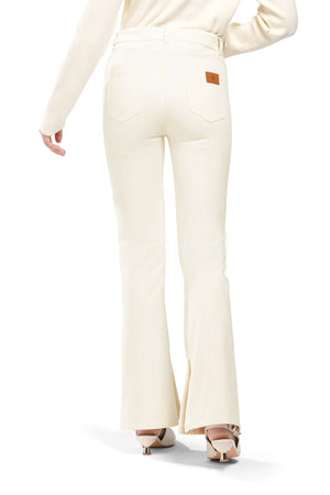Cora Flare Pants - Ivory