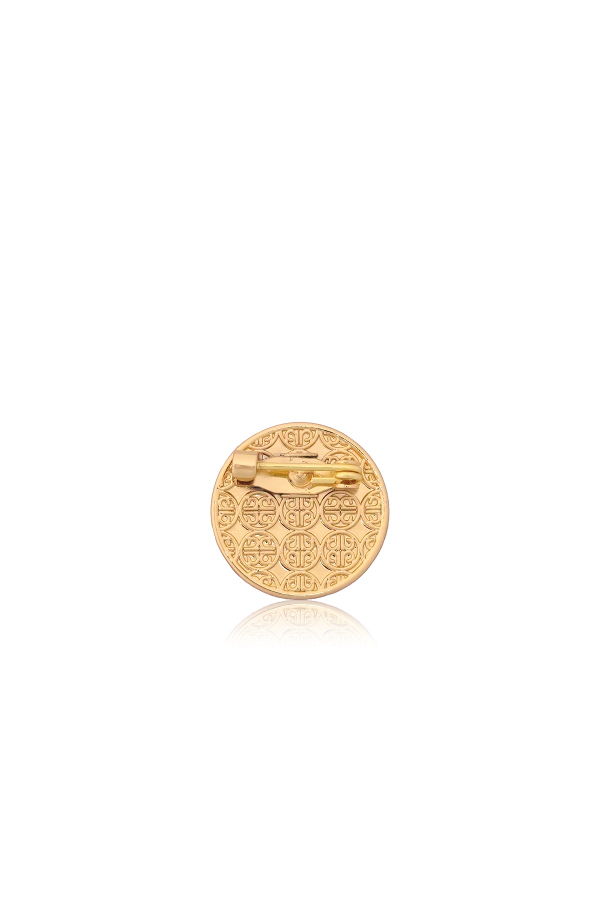 Classic Cyra Pin Brooch - Gold