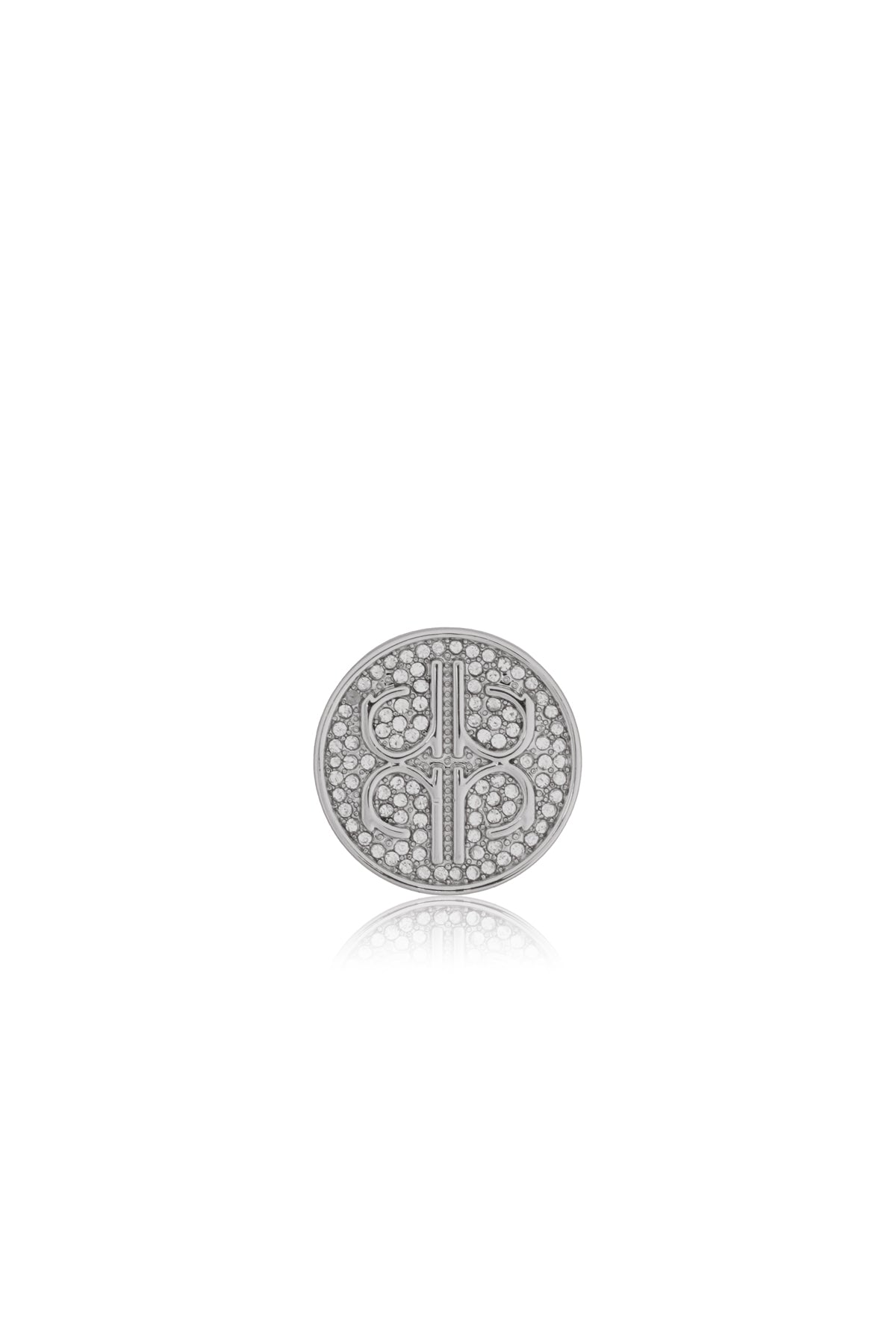 Classic Cyra Pin Brooch - Silver