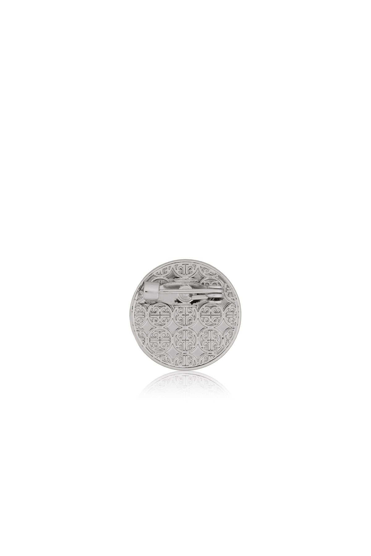 Classic Cyra Pin Brooch - Silver