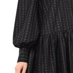 Doraemon Peplum Shirt - Black