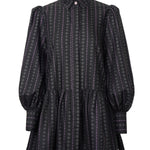 Doraemon Peplum Shirt - Black