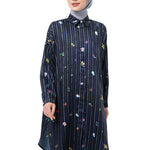 Doraemon Tunic Shirt - Navy