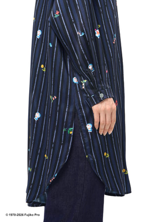 Doraemon Tunic Shirt - Navy