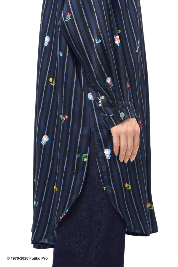 Doraemon Tunic Shirt - Navy