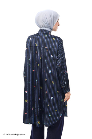 Doraemon Tunic Shirt - Navy