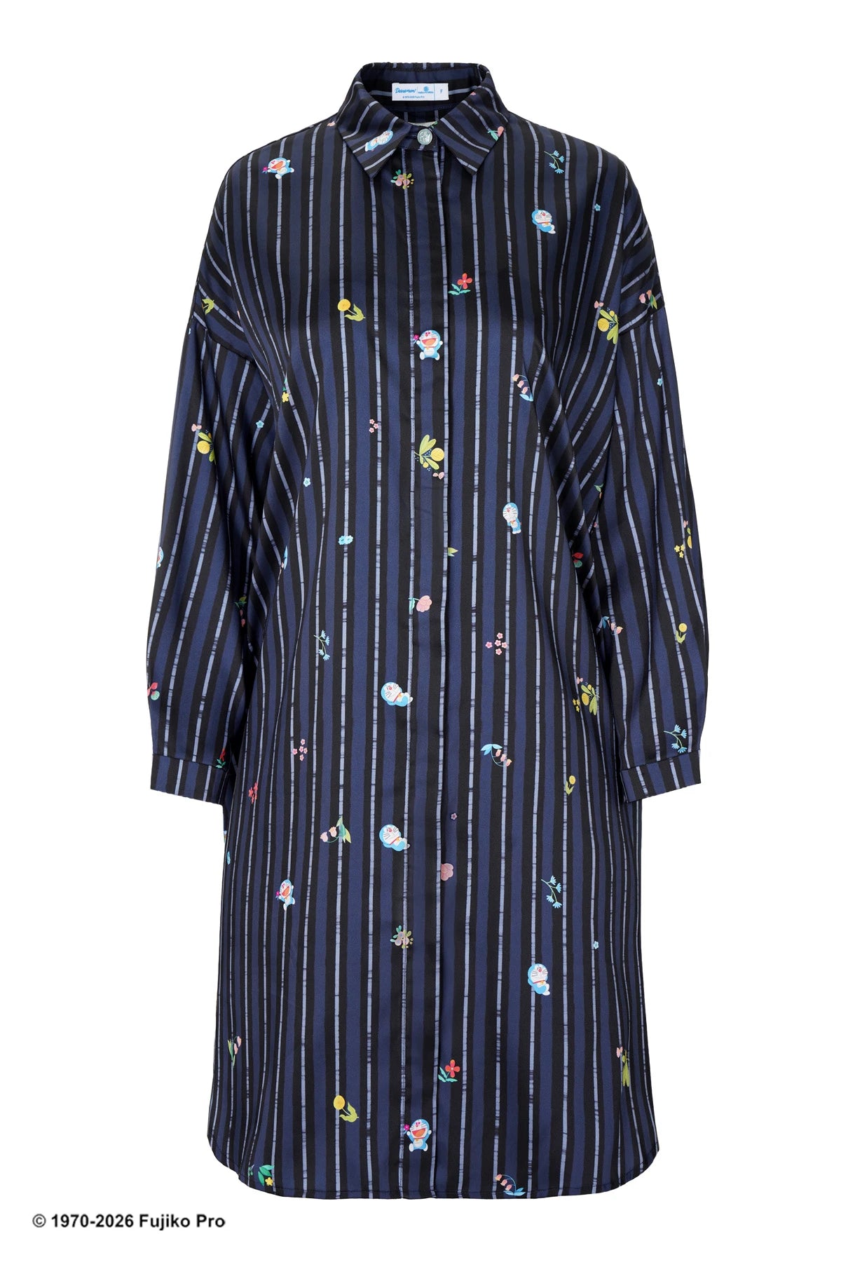 Doraemon Tunic Shirt - Navy