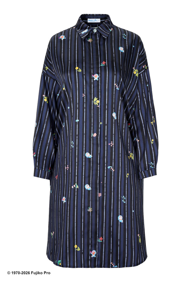 Doraemon Tunic Shirt - Navy