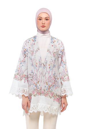 Sweet Eid Lace Outer - Pink