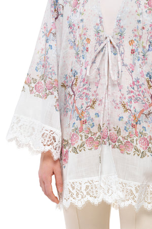 Sweet Eid Lace Outer - Pink
