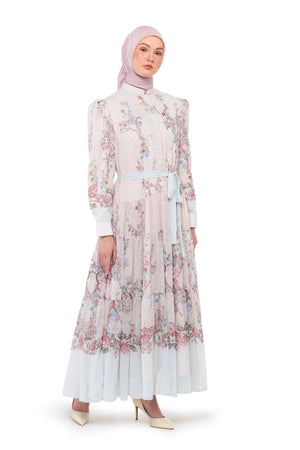 Sweet Eid Shirt Dress - Pink