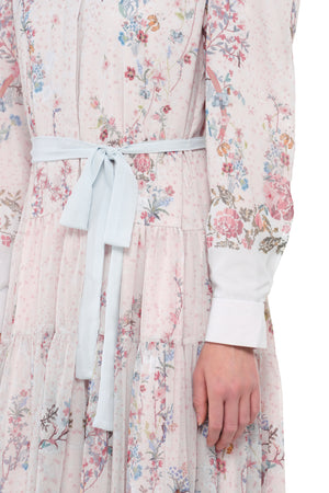 Sweet Eid Shirt Dress - Pink