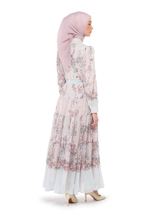 Sweet Eid Shirt Dress - Pink