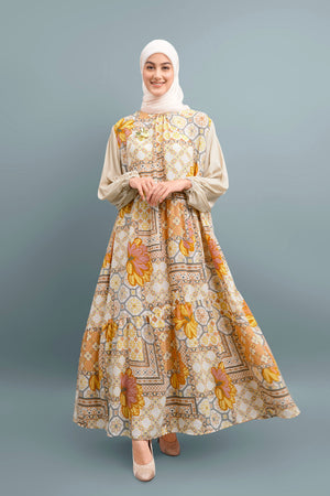 Elena Maxi Dress - Yellow