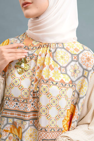 Elena Maxi Dress - Yellow