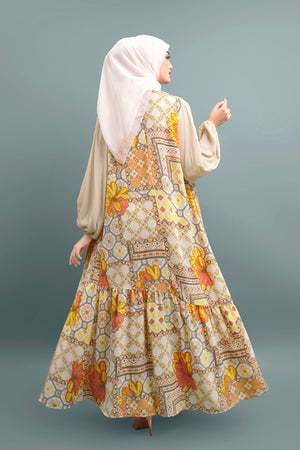 Elena Maxi Dress - Yellow