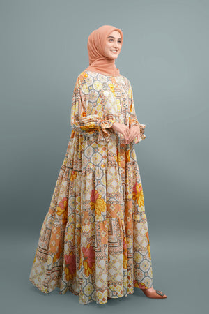 Elena Shirt Dress - Yellow