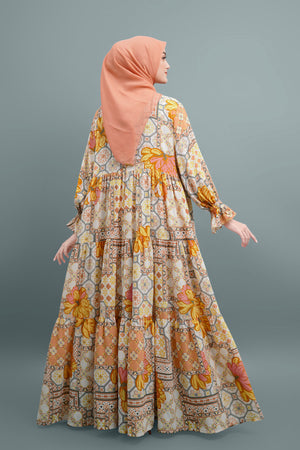 Elena Shirt Dress - Yellow