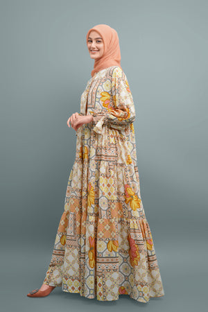 Elena Shirt Dress - Yellow