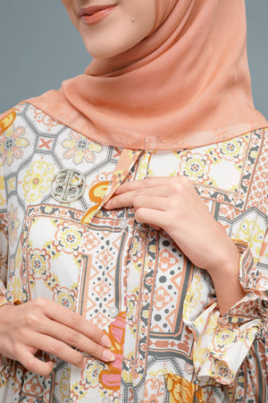 Elena Shirt Dress - Yellow